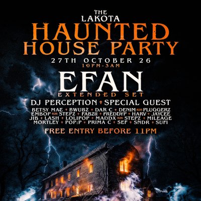 The Lakota Haunted House Party