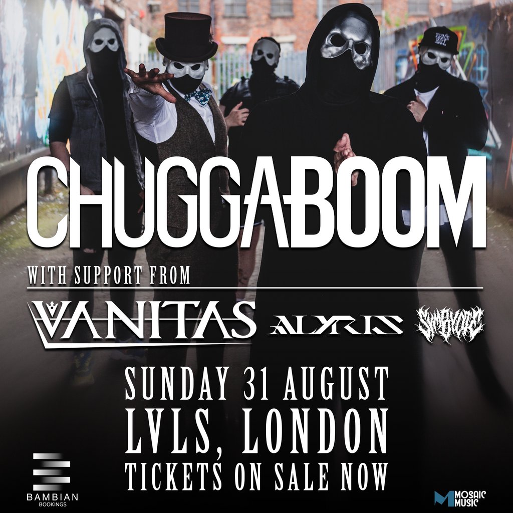 CHUGGABOOM with special guests Vanitas & Alyris