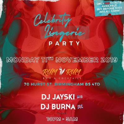 Celebrity Lingerie Party