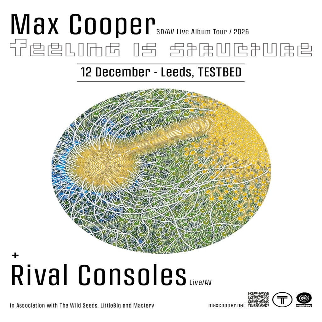 Max Cooper 3D/AV Live + Rival Consoles