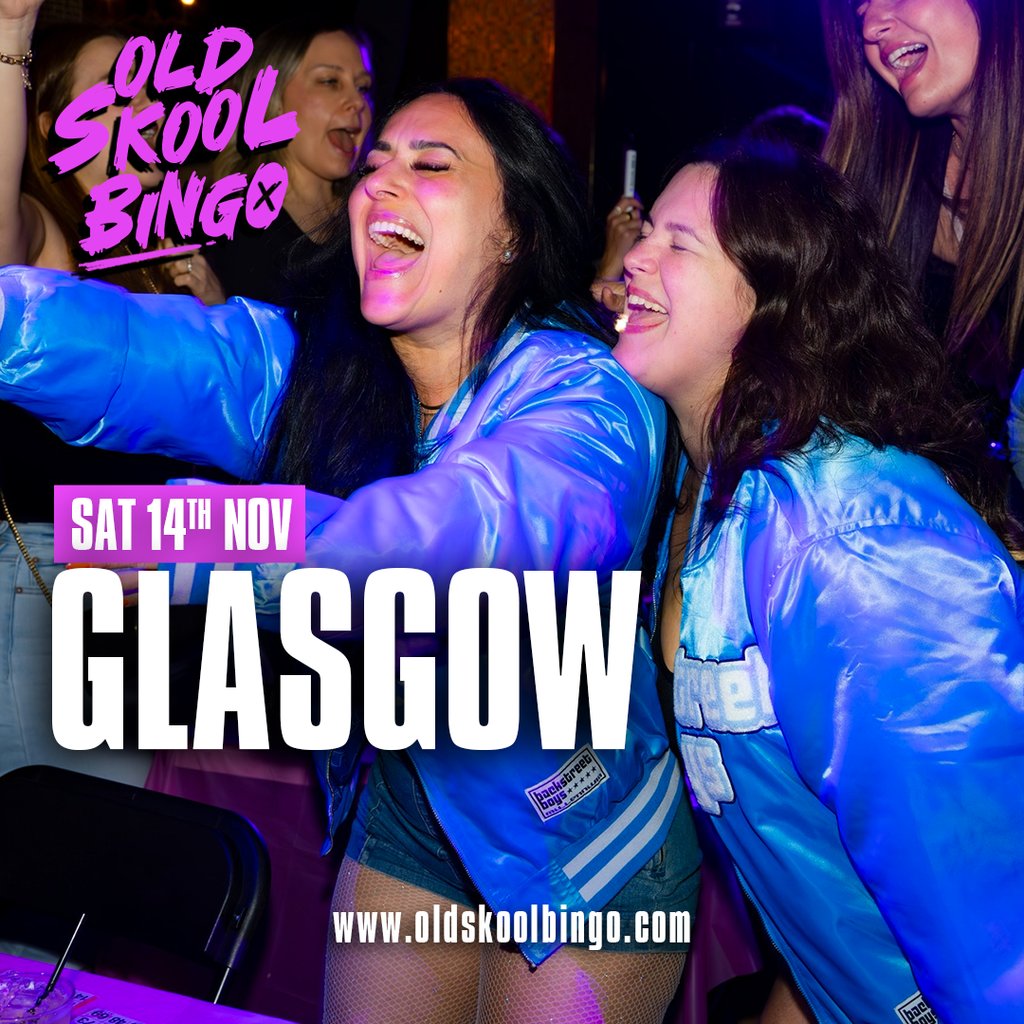 Old Skool Bingo Sat 14th Nov Glasgow at Manuka, Glasgow