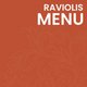 Raviolis Menu Event Title Pic