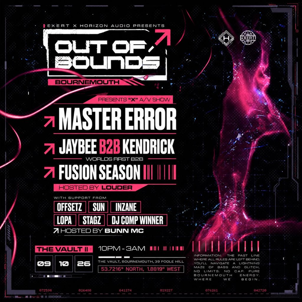 Horizon Audio x Exert Records: Out of Bounds