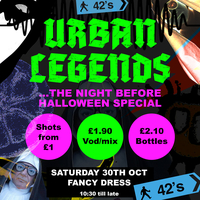 Urban Legends...the night before at 42nd Street Nightclub