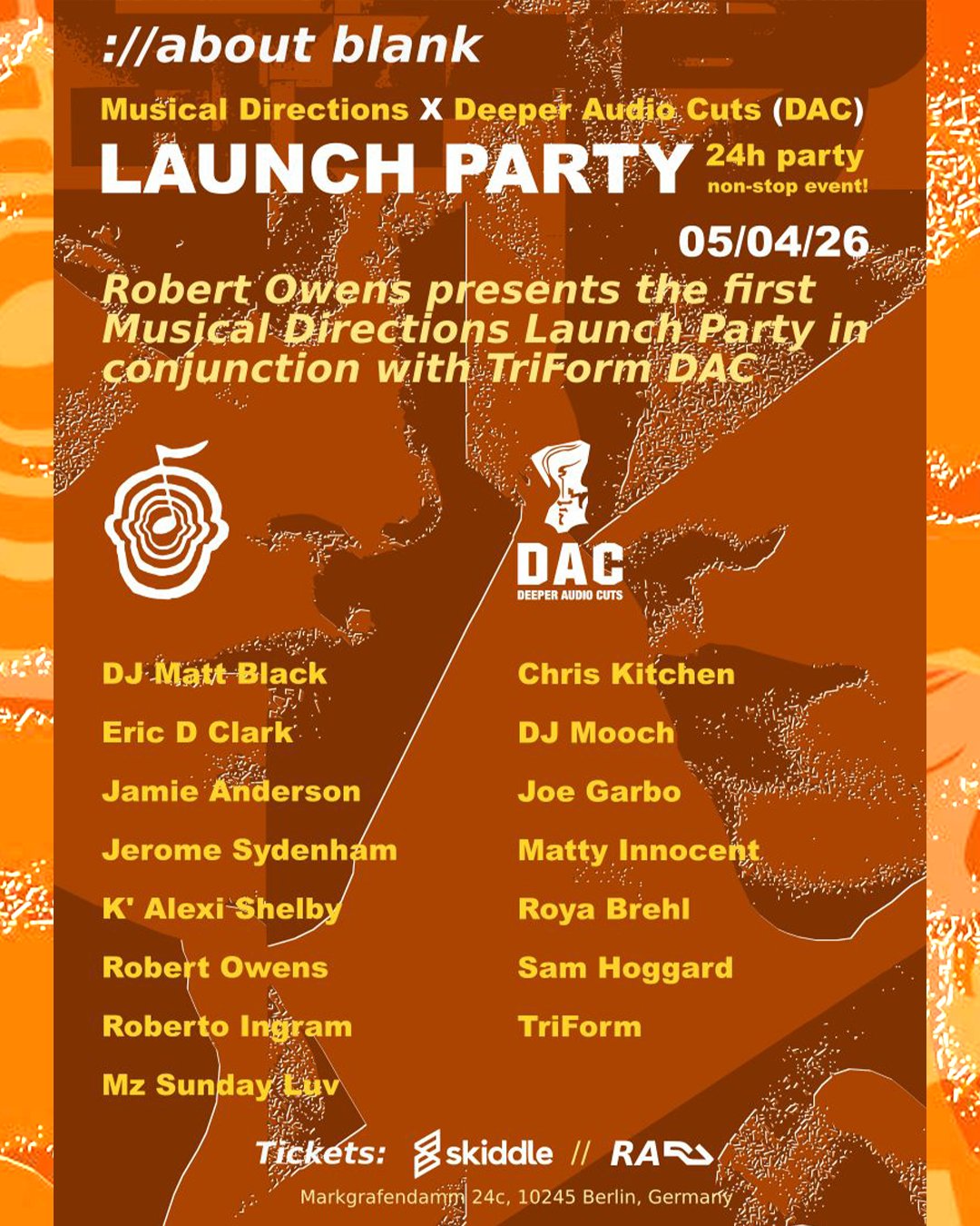 Event Image - LAUNCH PARTY: Musical Directions X Deeper Audio Cuts (DAC)