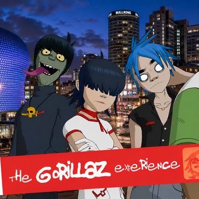 The Gorillaz Experience in Birmingham!