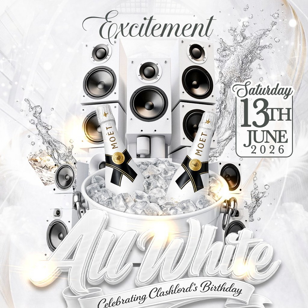 Exclusive - All White - Celebrating Clashlord's Birthday