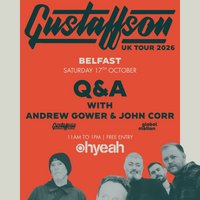 Q&A with Andrew Gower (Gustaffson) and John Corr (Global Motion) at Oh Yeah Music Centre