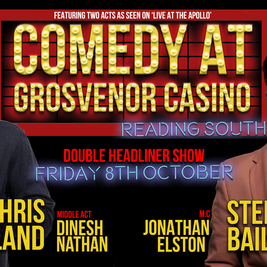 Comedy at Grosvenor Casino Reading South October
