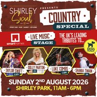 Shirley Social - Country Special - Sunday 2nd August 2026 at Shirley Park