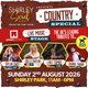 Shirley Social - Country Special - Sunday 2nd August 2026 Event Title Pic