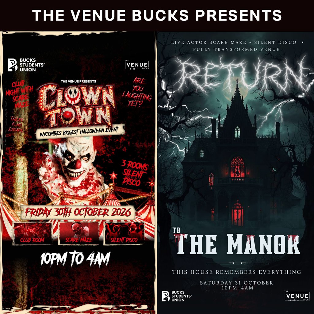 Halloween at The Venue: Clown Town and Return to The Manor