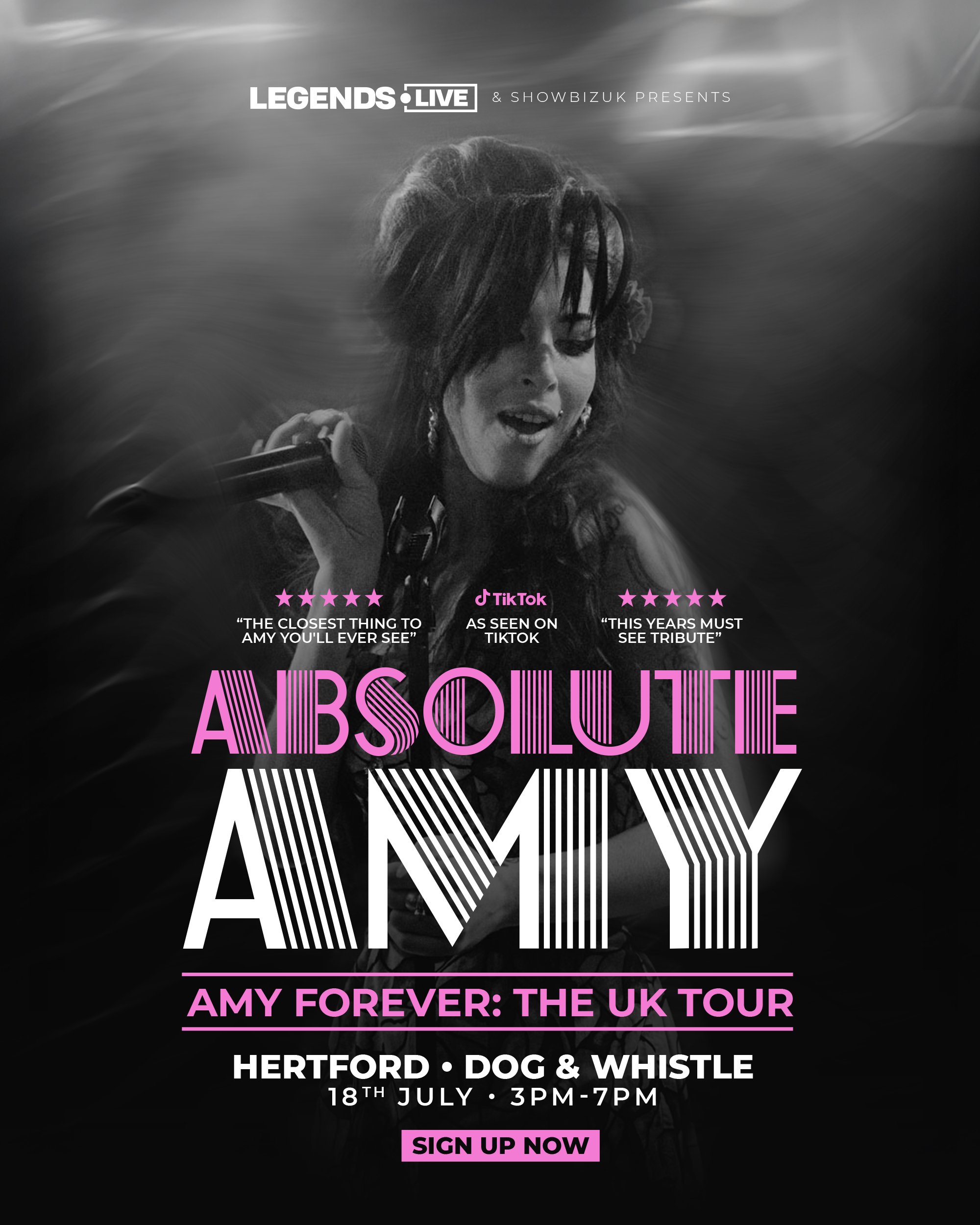 Tickets: Absolute Amy: Live In Hertfordshire | The Dog And Whistle