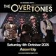 THE OVERTONES - UP CLOSE AND PERSONAL Saturday  4|10|25 Event Title Pic
