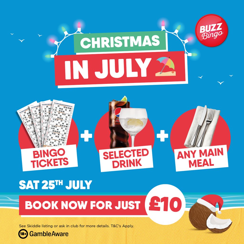 Xmas In July 25/07 - Buzz Bingo Barkingside