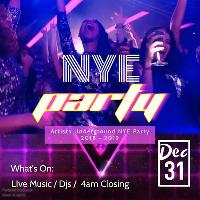 Artista NYE Houseparty 2018: Tech Djs & Live Music Chillout Room
