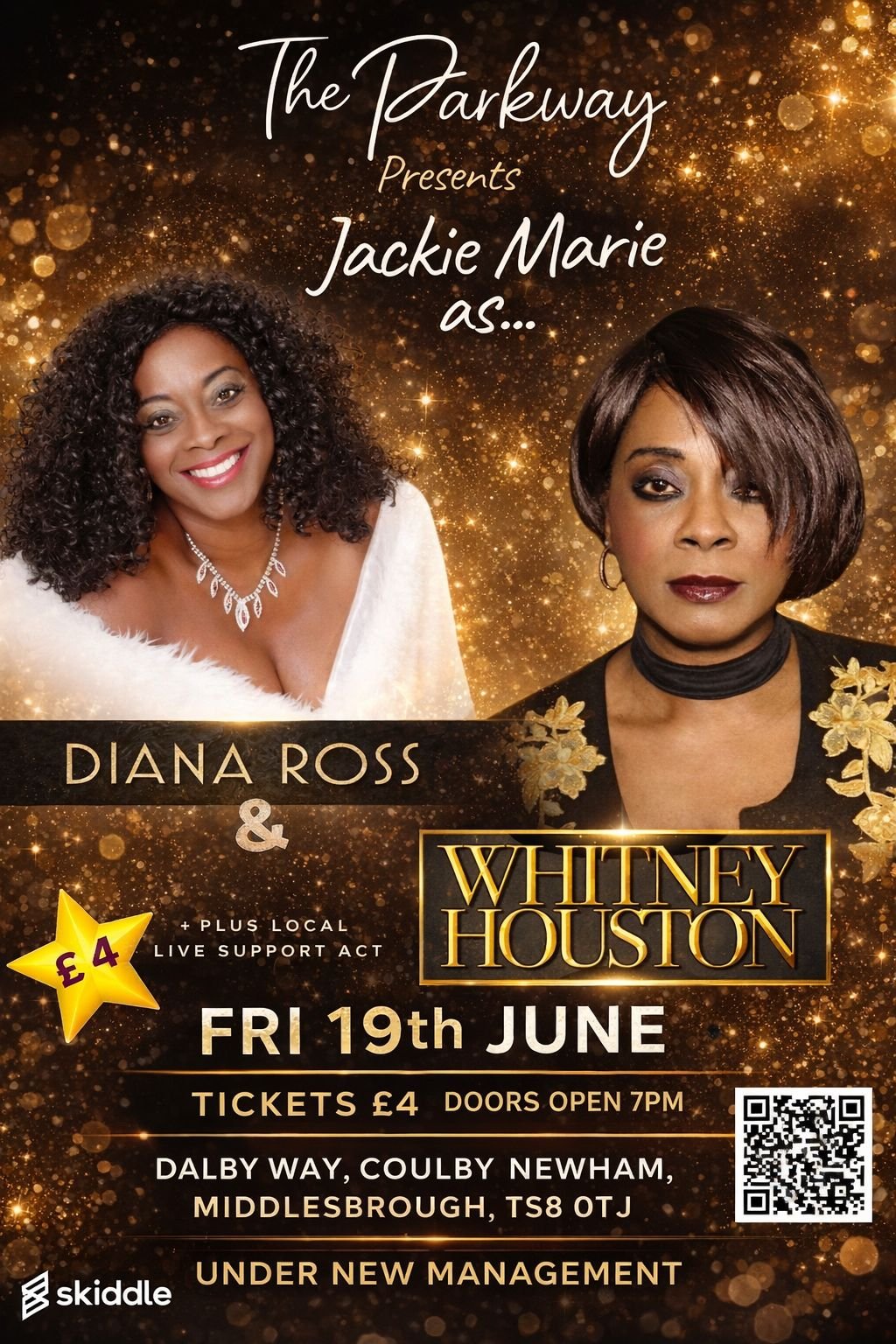 Tickets: Diana Ross and Whitney Houston Tribute - By Jackie Marie
