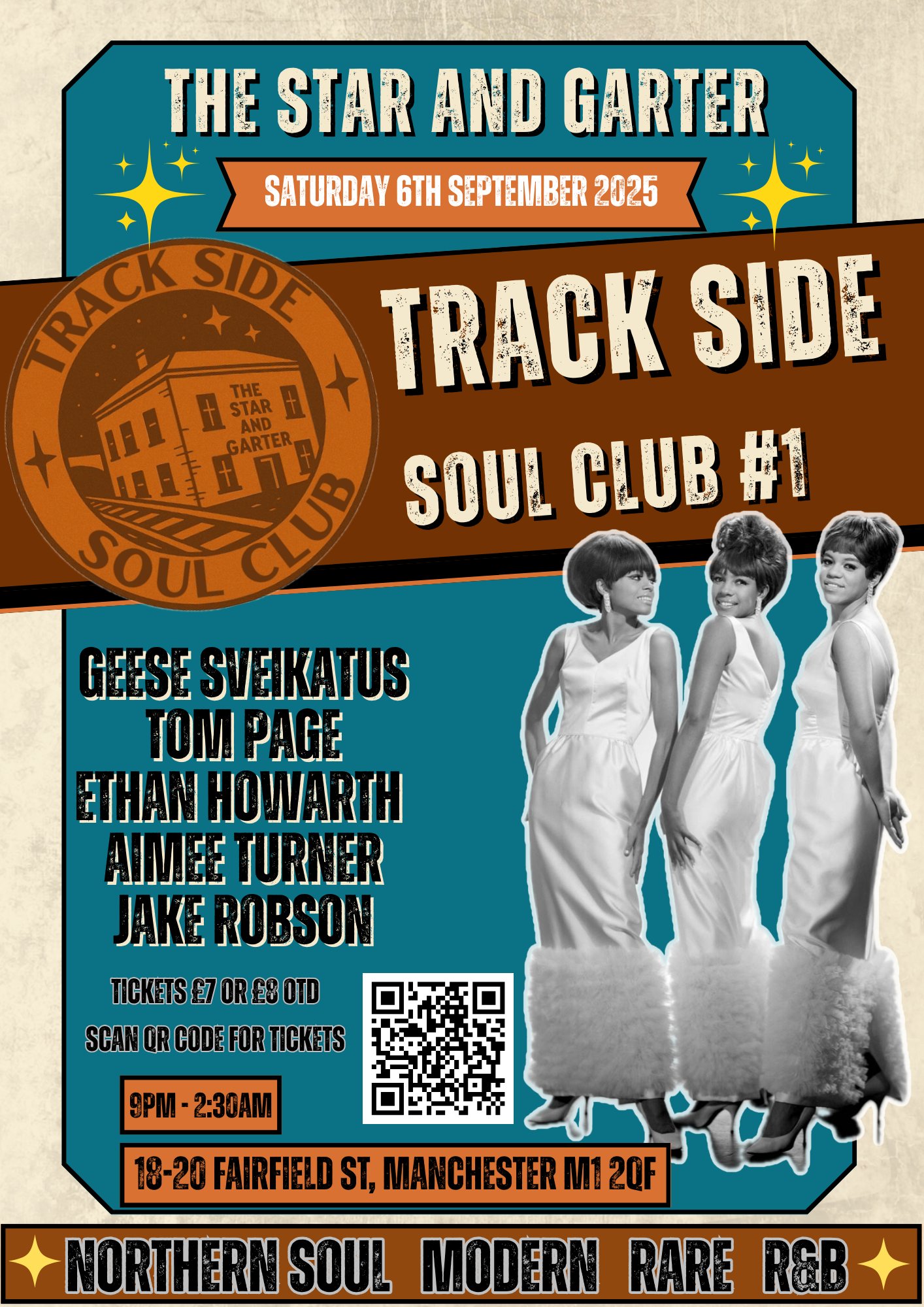 Tickets: Track Side Soul Club #1 | The Star And Garter