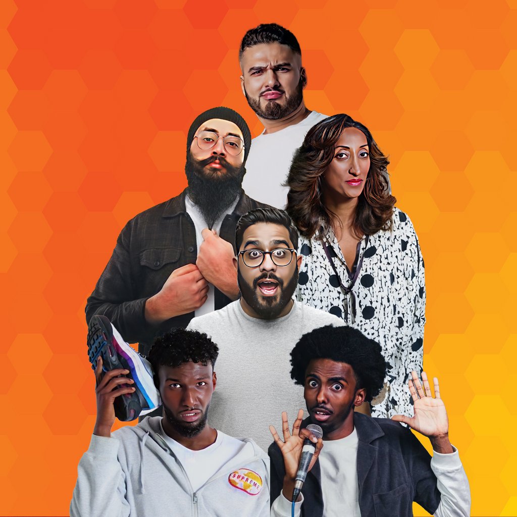 Desi Central Comedy Show in Luton at Luton Hat Factory, Luton