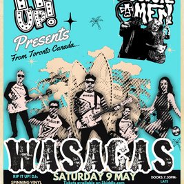 Rip it up! Presents The Wasagas w/Los Coyote Men