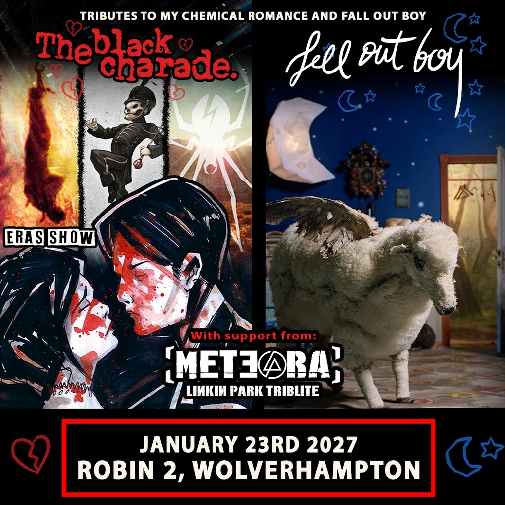 The Black Charade, Fell Out Boy & Meteora | The Robin 2 Image