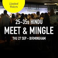 FREE Hindu Meet and Mingle Dating, Birmingham - 25-35s at Nuvo