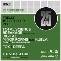 25 Years of CIA - Brighton at The Volks Nightclub