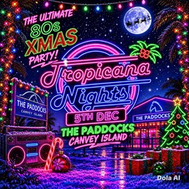 The Ultimate 80's Xmas Party Night - CANVEY ISLAND, ESSEX!