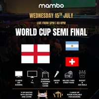England vs Argentina (Semi Finals game) at Mambo