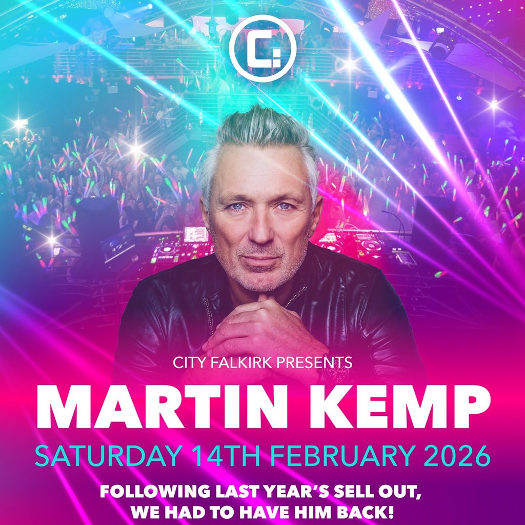 Martin Kemp: Back to City for the ultimate 80's DJ set