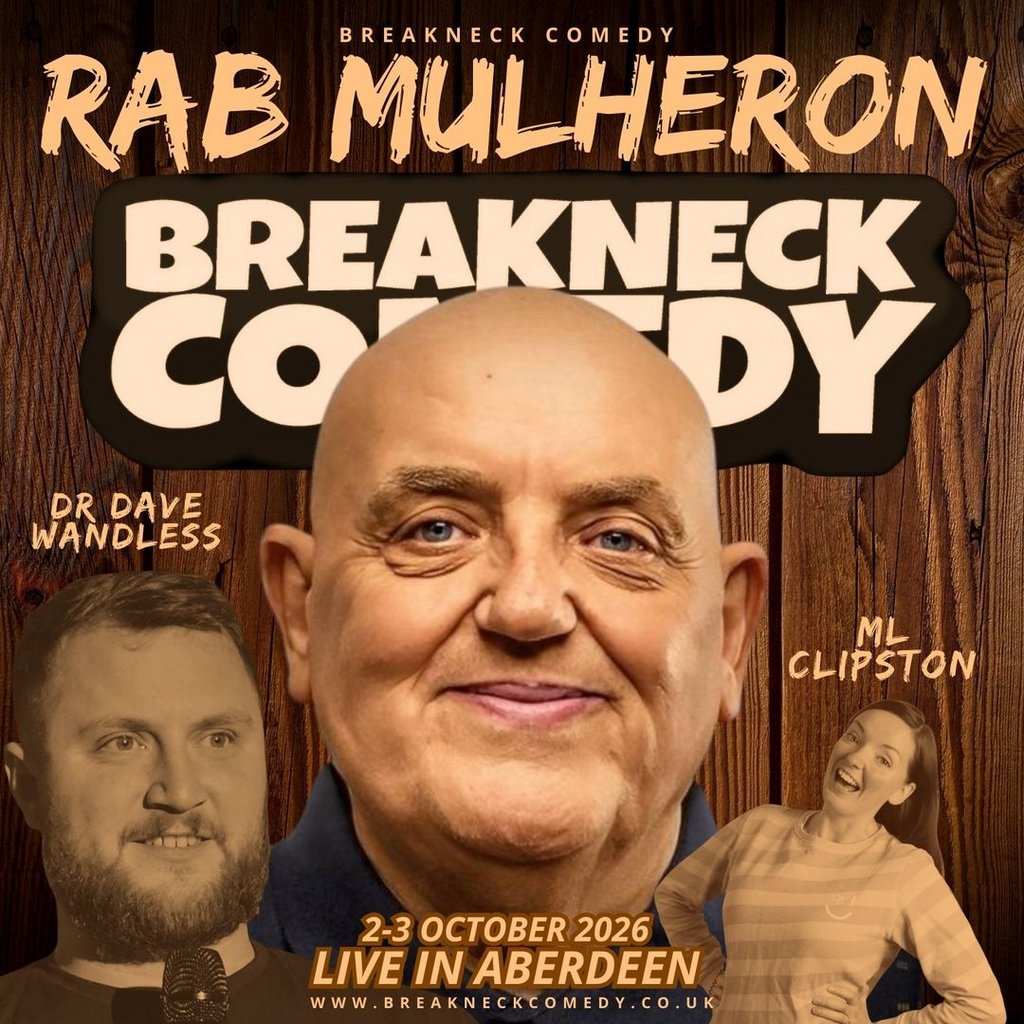 Rab Mulheron at Breakneck Comedy, Aberdeen