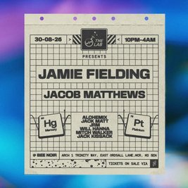 The Lab Presents : Jamie Fielding & Jacob Matthews