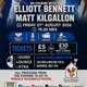 An Evening with Elliott Bennett and Matt Kilgallon Event Title Pic