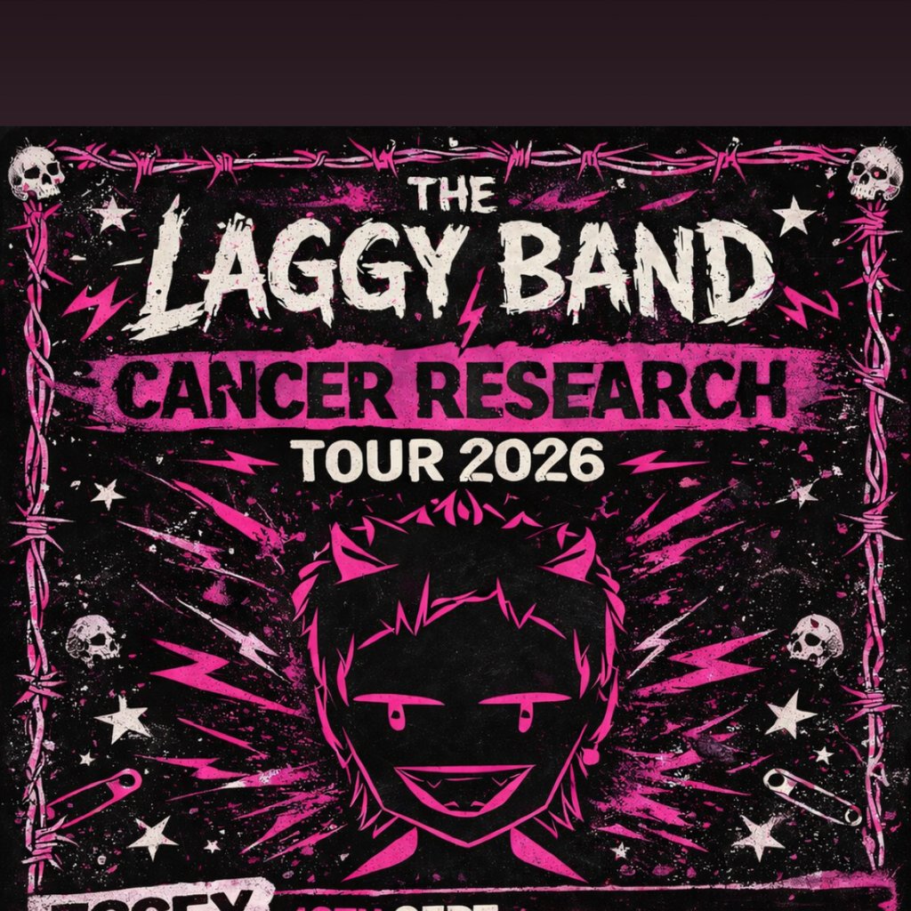 Laggy Band's Cancer Research Tour @ The Adelphi Club