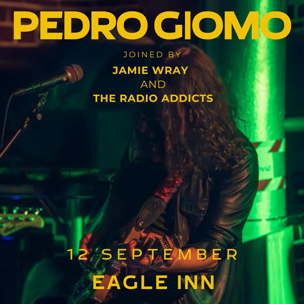 Pedro Giomo + The Radio Addicts + Jamie Wray Image