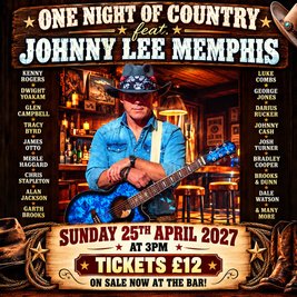 One Night of Country  - Johnny Lee Memphis