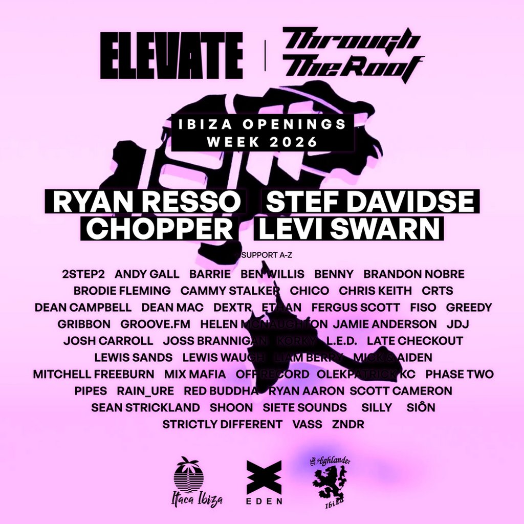Elevate x TTR Ibiza Openings Week : Package Ticket