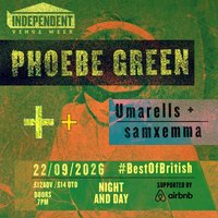 #BestOfBritish x IVW Presents: Phoebe Green at Night And Day Cafe