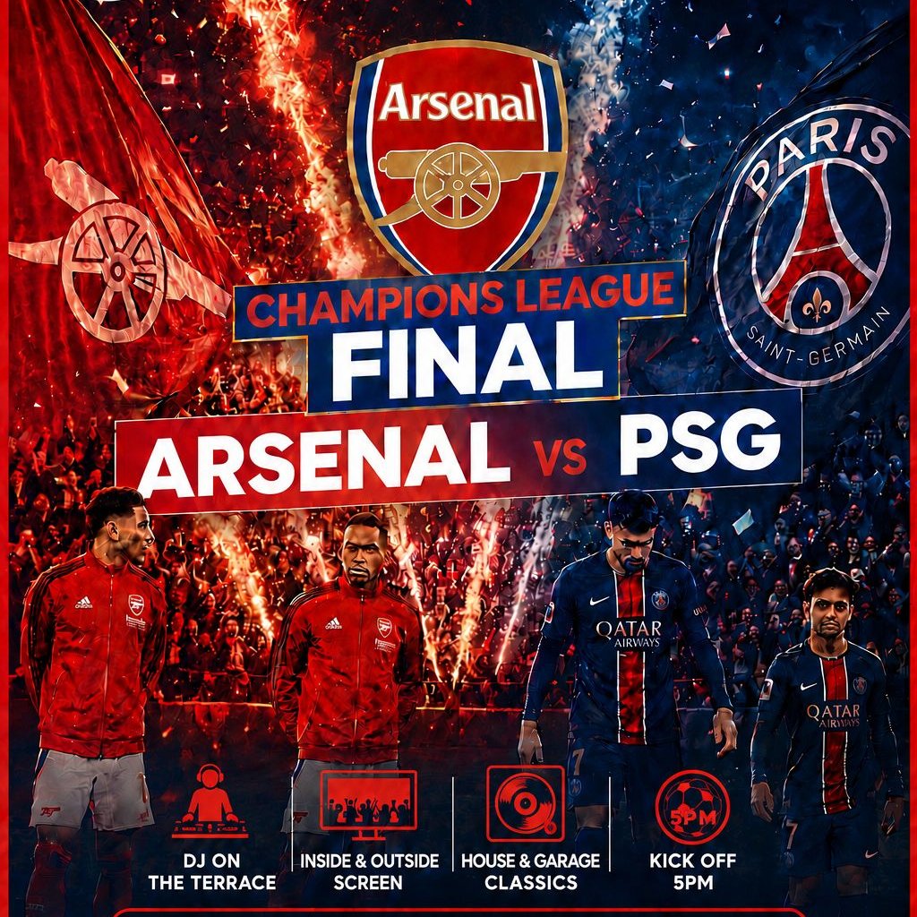 Arsenal Vs PSG: Champions League Final
