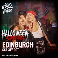 Old Skool Bingo Sat 31st October Halloween Edinburgh Special at Coco Boho
