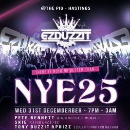 EZDUZZIT Returns with NYE25 (New Years Eve Celebrations)