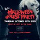 The Halloween House Party 2025 Event Title Pic