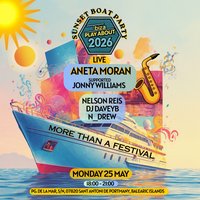 Ibiza.PlayAbout Sunset Boat Party in San Antonio Waters