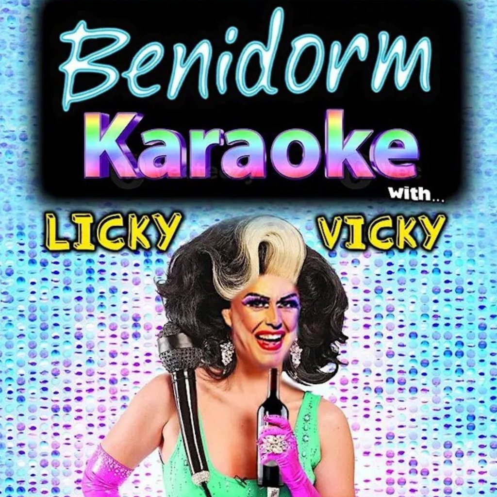Licky Vicky Karaoke @ Benidorm Bar Every Friday