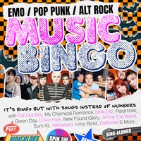 Pop Punk & Emo Music Bingo at PLAY