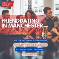 FriendDating in Manchester (Ages 18-59) at Manahatta Bar