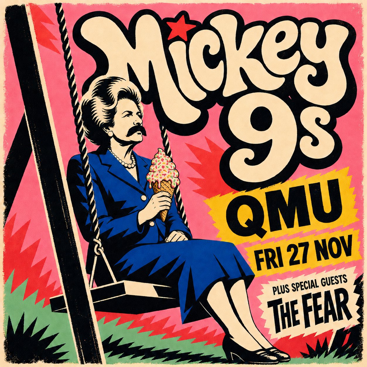 Tickets: Mickey 9s + The Fear | Queen Margaret Union (QMU) Glasgow