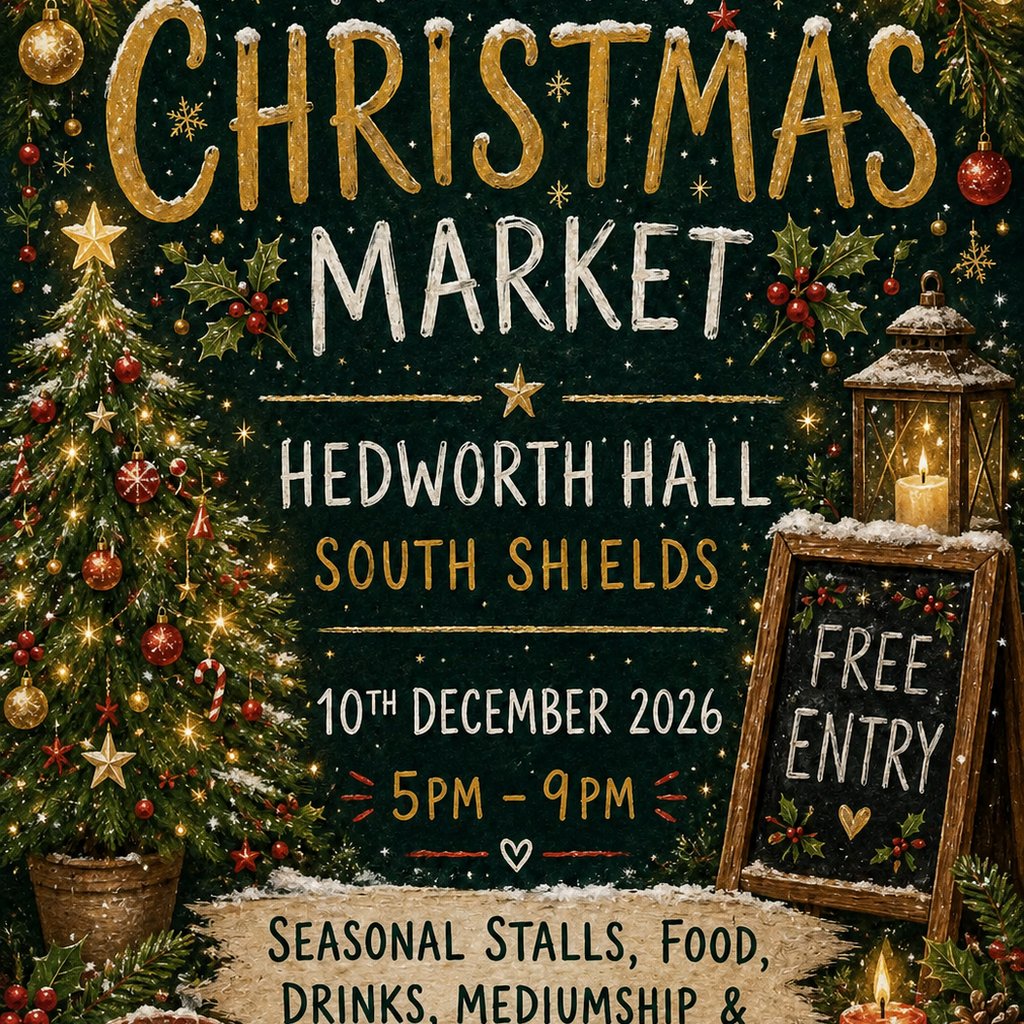 Hedworth Hall Twilight Christmas Market at Hedworth Hall, South Shields