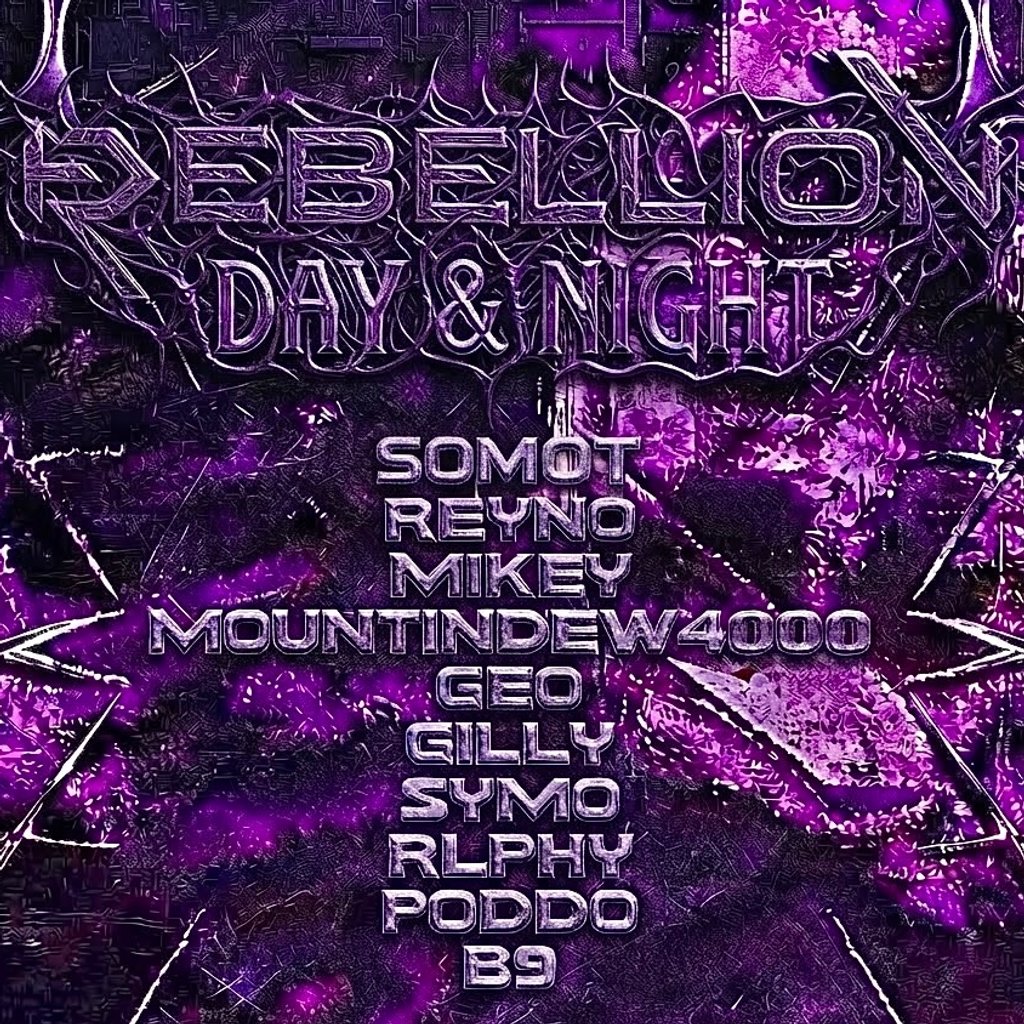 Rebellion Day & Night Party Image