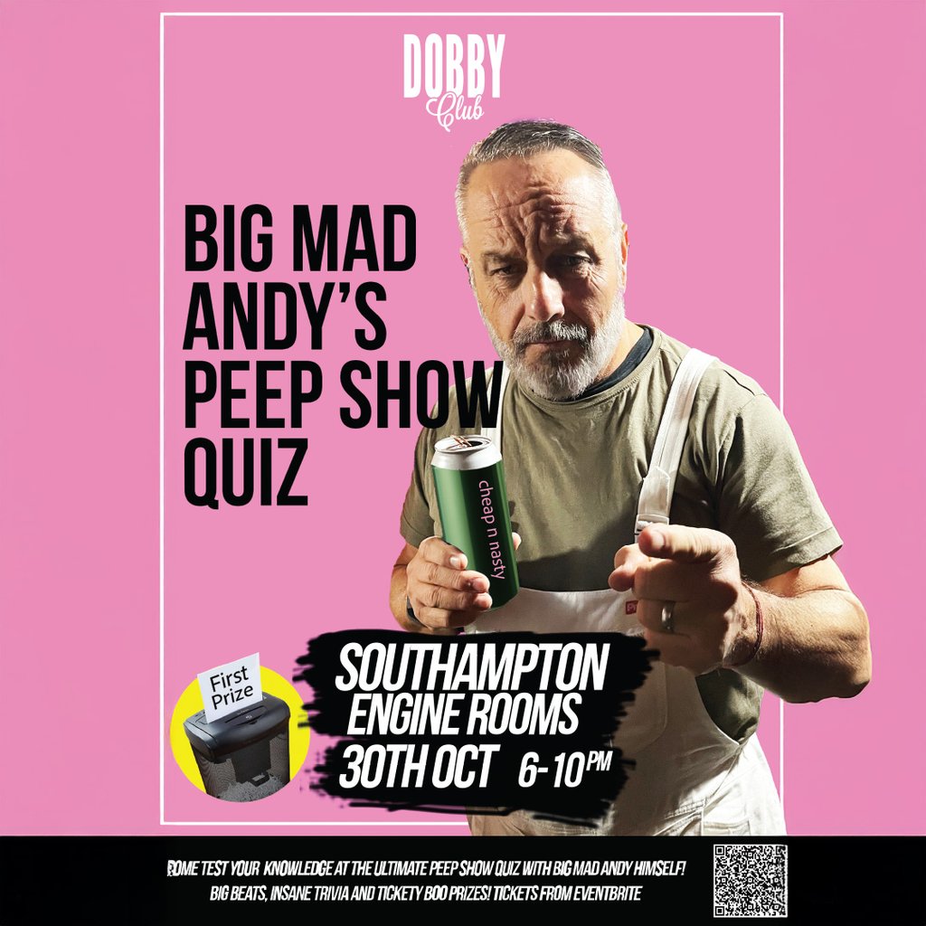 Big Mad Andy's Peep Show Quiz - Southampton